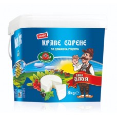 Краве сирене бяло Бачо Илия 8 кг ПВЦ