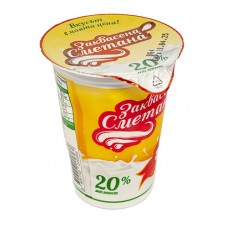 Сметана заквасена 400 г Бачо Илия кофичка