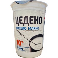 Цедено мляко 10% 500 г Маноле