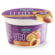 Млечен десерт U'GO 100 г  праскова и маракуя