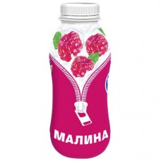 Млечно кисела напитка малина Домлян 0.330
