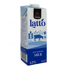 Прясно мляко УХТ 1.5 % Терра